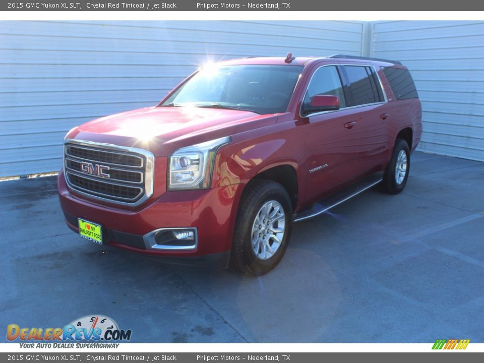 2015 GMC Yukon XL SLT Crystal Red Tintcoat / Jet Black Photo #4