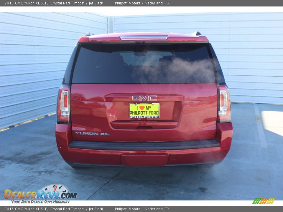 2015 GMC Yukon XL SLT Crystal Red Tintcoat / Jet Black Photo #8