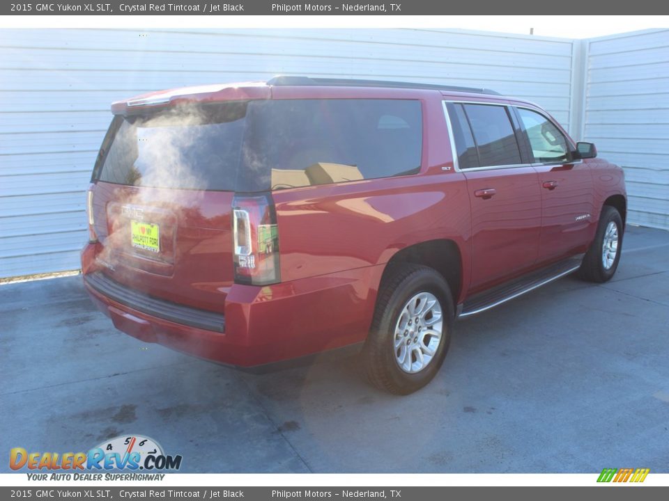 2015 GMC Yukon XL SLT Crystal Red Tintcoat / Jet Black Photo #9