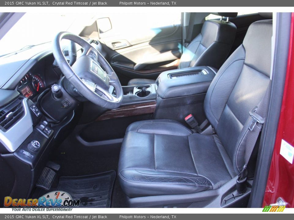 Front Seat of 2015 GMC Yukon XL SLT Photo #12