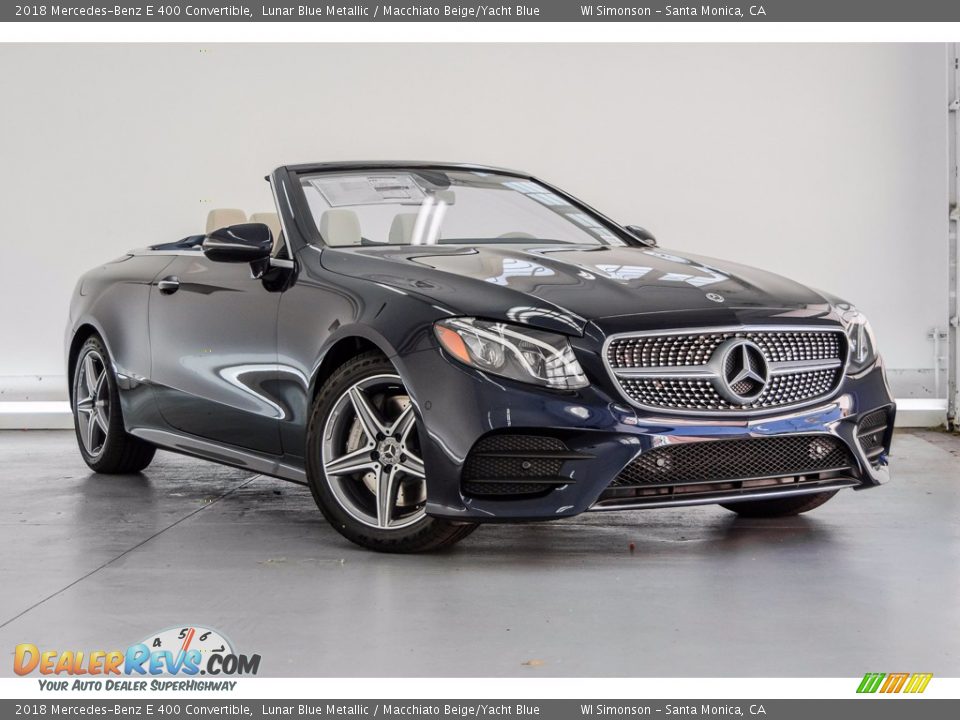 Front 3/4 View of 2018 Mercedes-Benz E 400 Convertible Photo #23