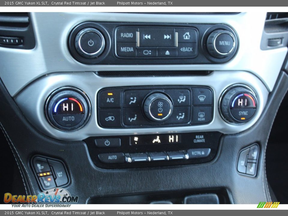 Controls of 2015 GMC Yukon XL SLT Photo #18