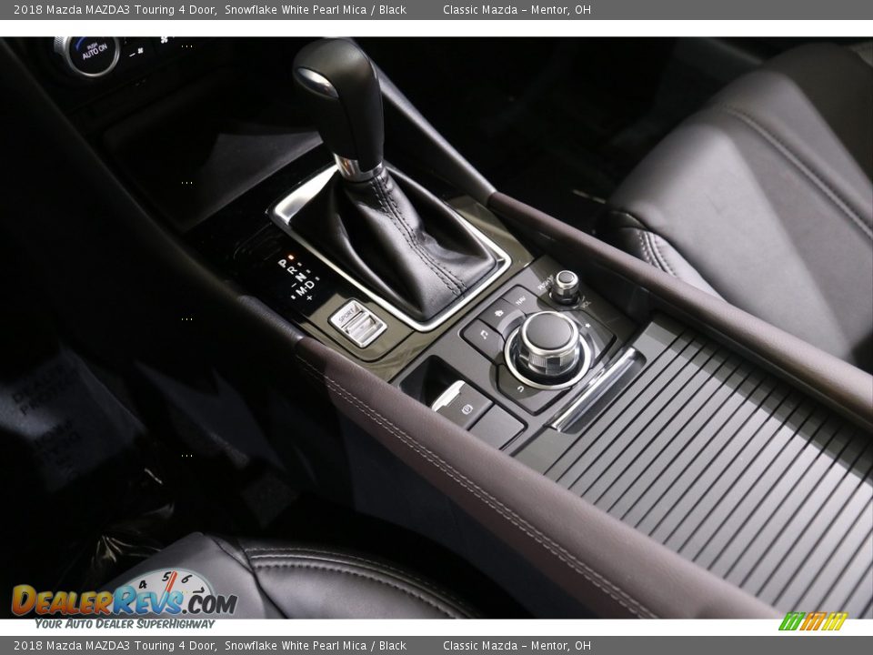 2018 Mazda MAZDA3 Touring 4 Door Snowflake White Pearl Mica / Black Photo #13
