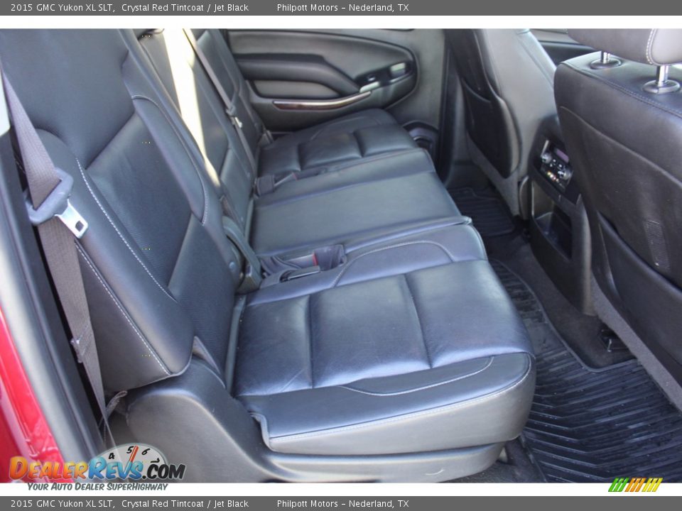 Rear Seat of 2015 GMC Yukon XL SLT Photo #28