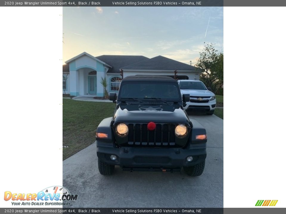 2020 Jeep Wrangler Unlimited Sport 4x4 Black / Black Photo #7