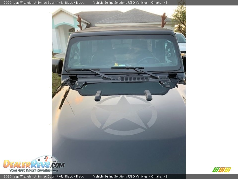 2020 Jeep Wrangler Unlimited Sport 4x4 Black / Black Photo #8