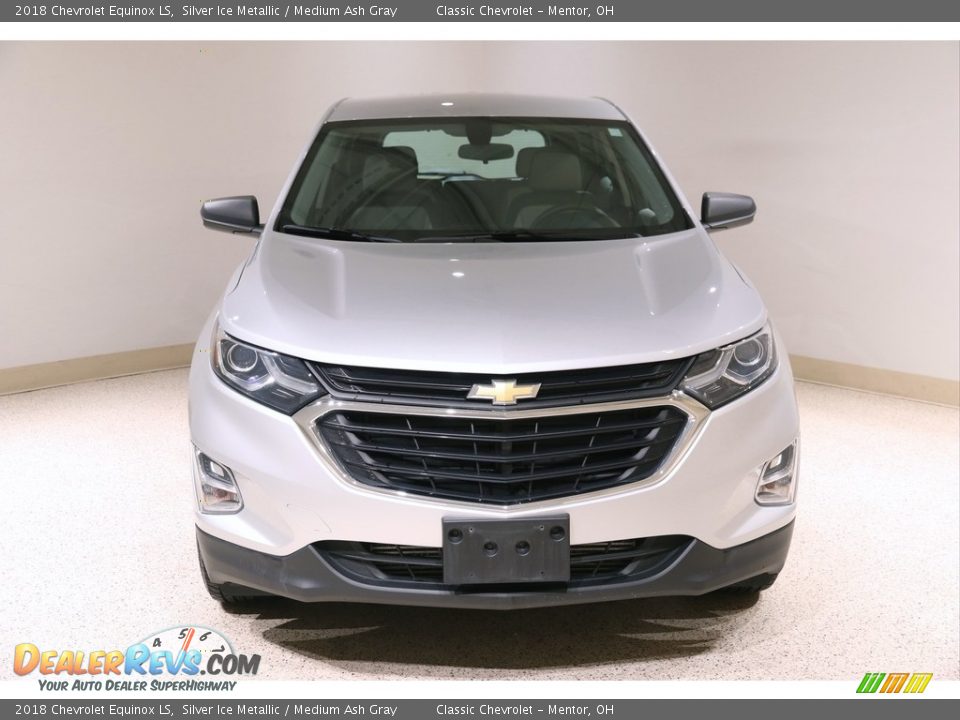 2018 Chevrolet Equinox LS Silver Ice Metallic / Medium Ash Gray Photo #2