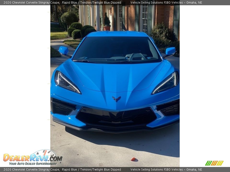 Rapid Blue 2020 Chevrolet Corvette Stingray Coupe Photo #11