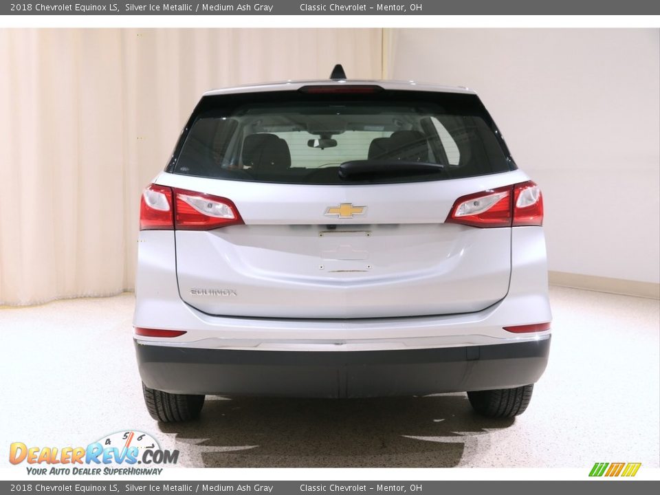 2018 Chevrolet Equinox LS Silver Ice Metallic / Medium Ash Gray Photo #17