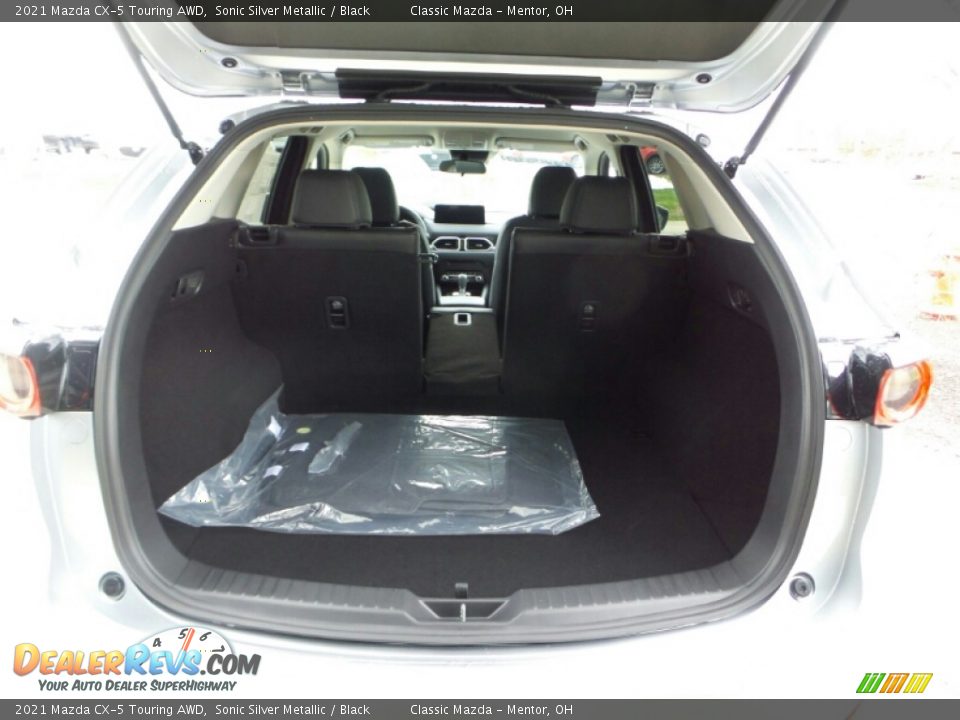 2021 Mazda CX-5 Touring AWD Sonic Silver Metallic / Black Photo #3