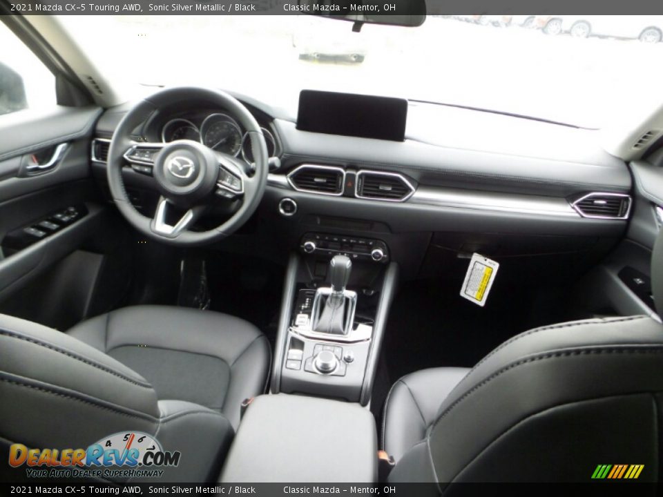 2021 Mazda CX-5 Touring AWD Sonic Silver Metallic / Black Photo #4