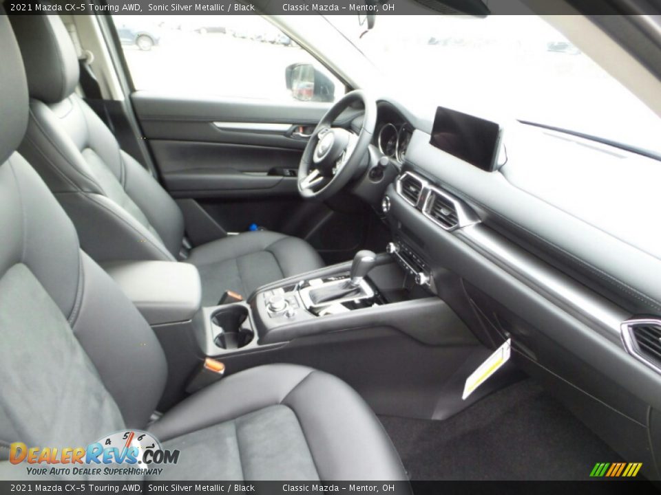 2021 Mazda CX-5 Touring AWD Sonic Silver Metallic / Black Photo #5