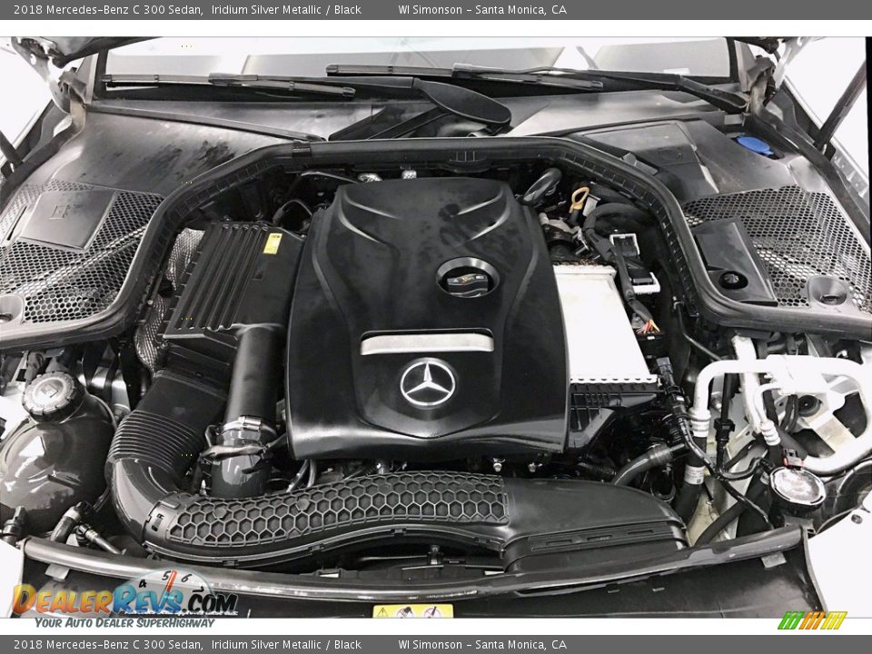 2018 Mercedes-Benz C 300 Sedan 2.0 Liter Turbocharged DOHC 16-Valve VVT 4 Cylinder Engine Photo #9