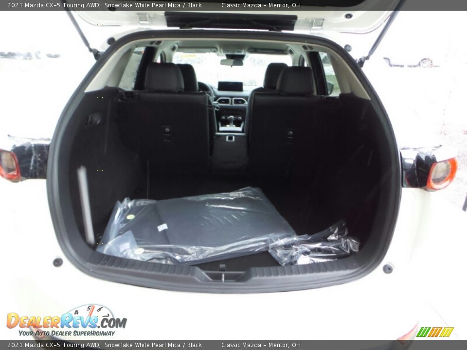2021 Mazda CX-5 Touring AWD Snowflake White Pearl Mica / Black Photo #4
