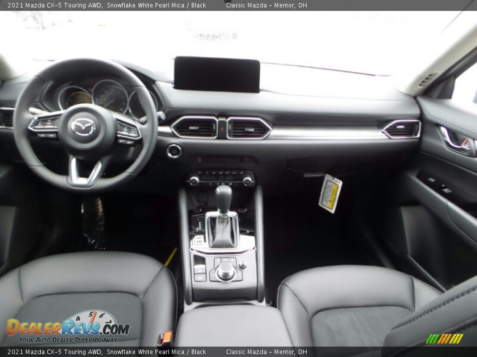2021 Mazda CX-5 Touring AWD Snowflake White Pearl Mica / Black Photo #5