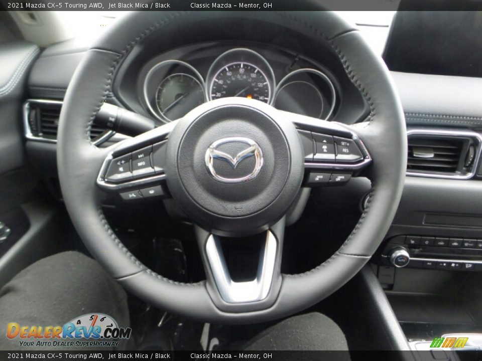 2021 Mazda CX-5 Touring AWD Steering Wheel Photo #8