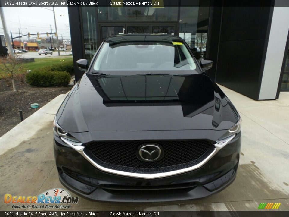 2021 Mazda CX-5 Sport AWD Jet Black Mica / Black Photo #2
