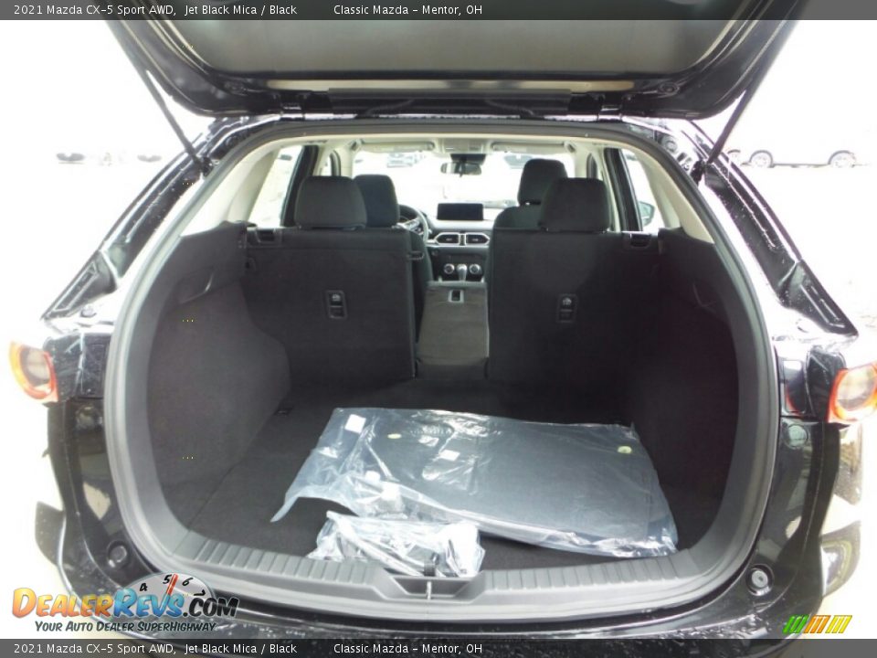 2021 Mazda CX-5 Sport AWD Jet Black Mica / Black Photo #4