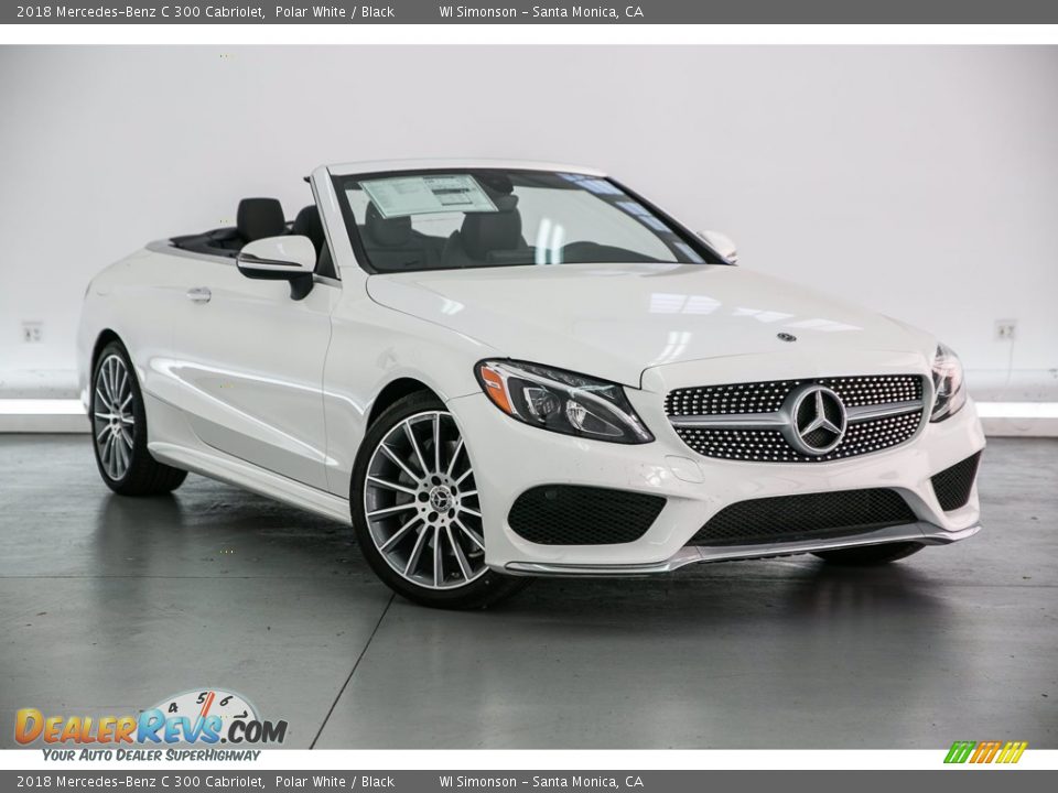 Front 3/4 View of 2018 Mercedes-Benz C 300 Cabriolet Photo #12