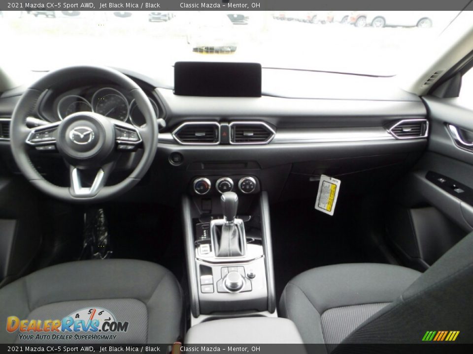 2021 Mazda CX-5 Sport AWD Jet Black Mica / Black Photo #8