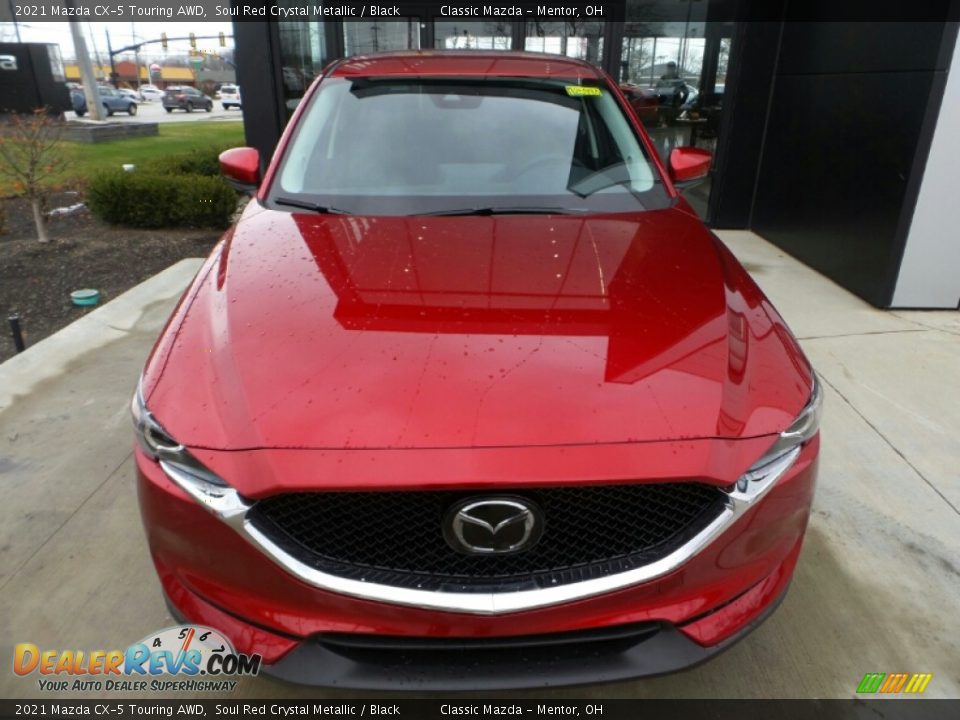 2021 Mazda CX-5 Touring AWD Soul Red Crystal Metallic / Black Photo #2