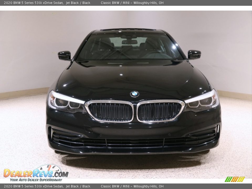 2020 BMW 5 Series 530i xDrive Sedan Jet Black / Black Photo #2