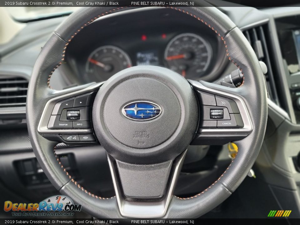 2019 Subaru Crosstrek 2.0i Premium Cool Gray Khaki / Black Photo #12