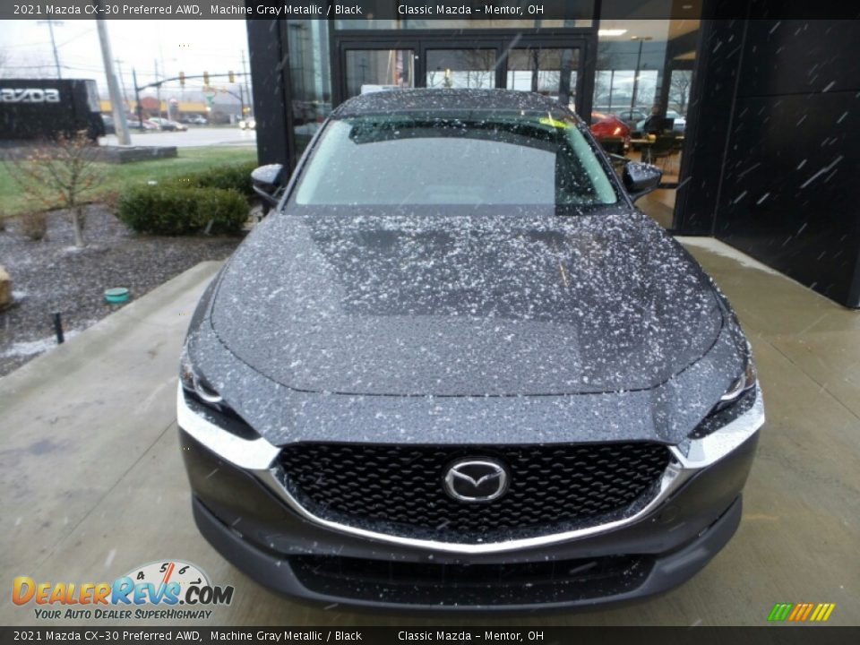 2021 Mazda CX-30 Preferred AWD Machine Gray Metallic / Black Photo #2