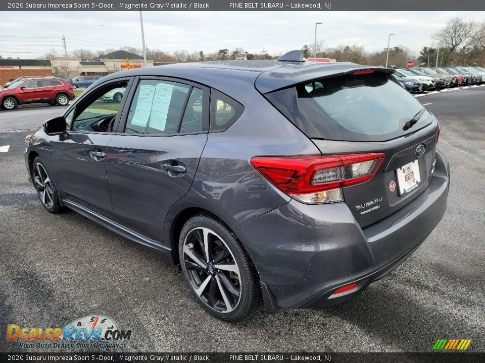 2020 Subaru Impreza Sport 5-Door Magnetite Gray Metallic / Black Photo #19