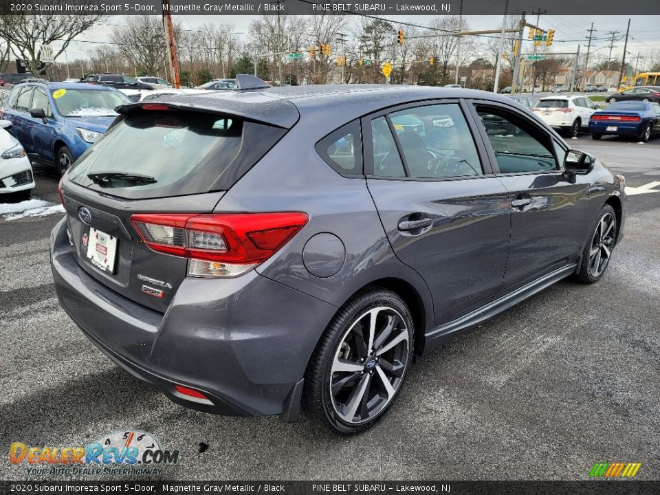 2020 Subaru Impreza Sport 5-Door Magnetite Gray Metallic / Black Photo #21