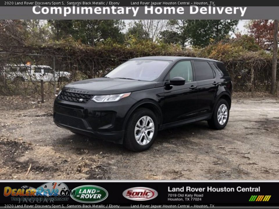 2020 Land Rover Discovery Sport S Santorini Black Metallic / Ebony Photo #1