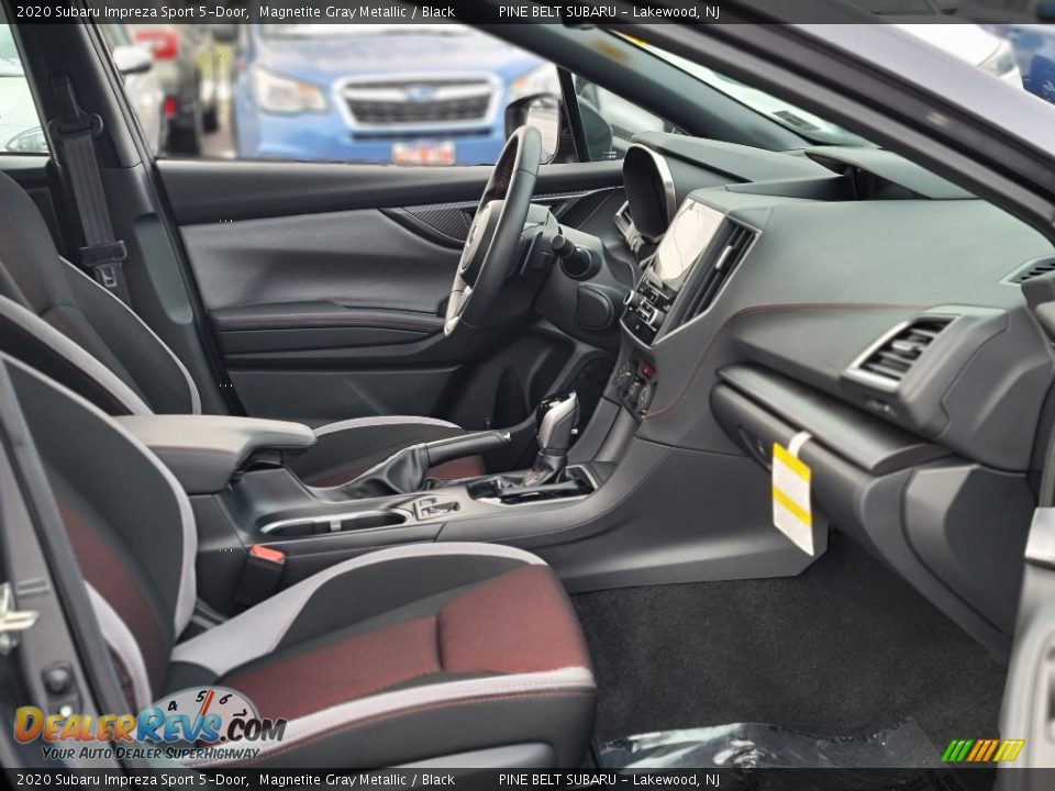 2020 Subaru Impreza Sport 5-Door Magnetite Gray Metallic / Black Photo #26