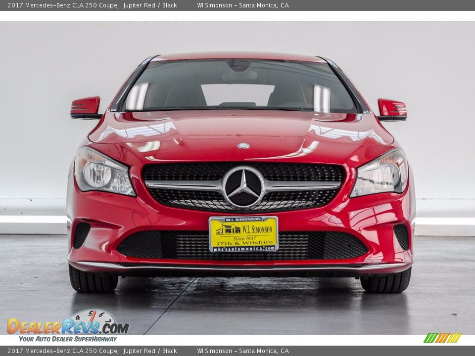 2017 Mercedes-Benz CLA 250 Coupe Jupiter Red / Black Photo #2