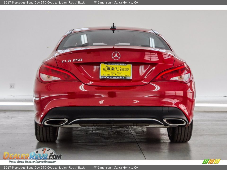 2017 Mercedes-Benz CLA 250 Coupe Jupiter Red / Black Photo #3