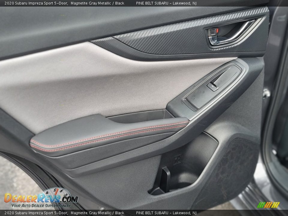 2020 Subaru Impreza Sport 5-Door Magnetite Gray Metallic / Black Photo #33