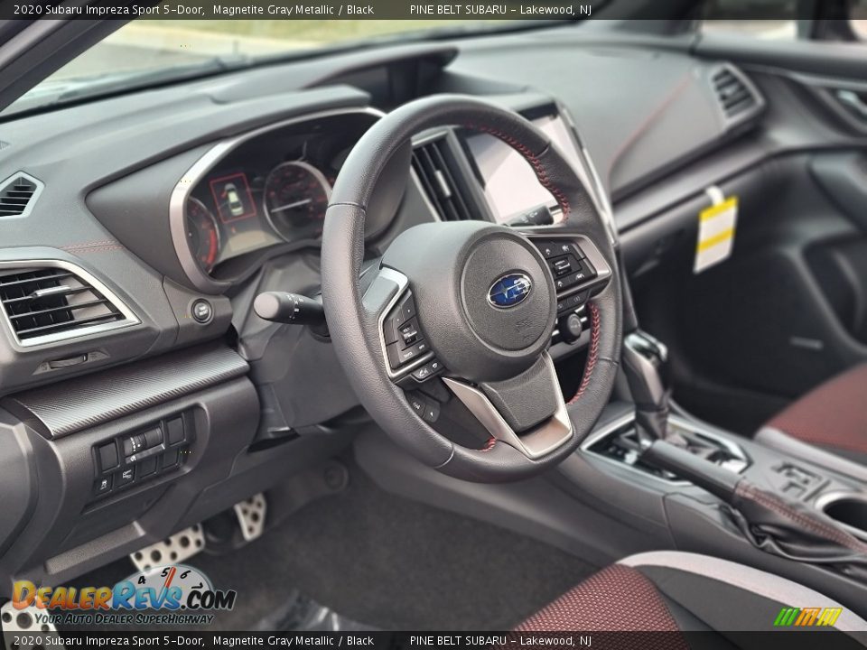 2020 Subaru Impreza Sport 5-Door Magnetite Gray Metallic / Black Photo #35