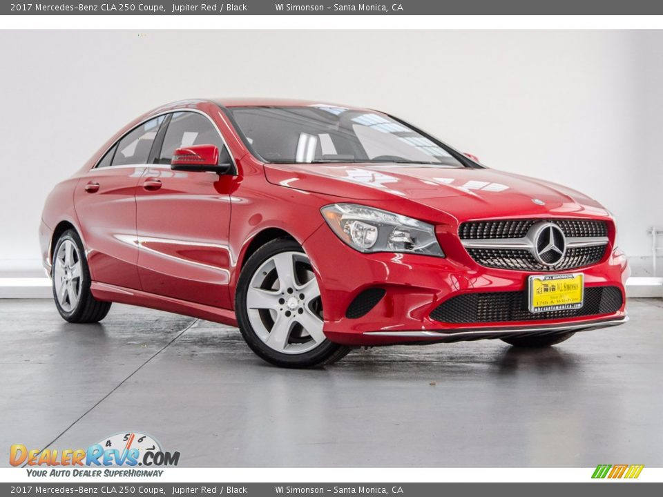 2017 Mercedes-Benz CLA 250 Coupe Jupiter Red / Black Photo #12