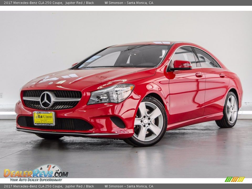 2017 Mercedes-Benz CLA 250 Coupe Jupiter Red / Black Photo #14