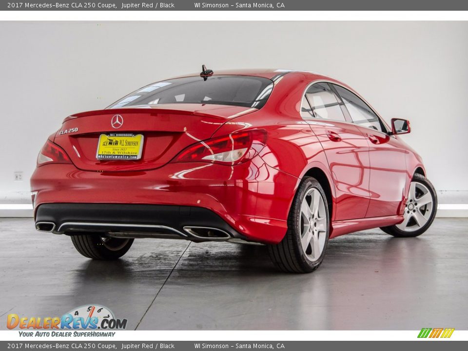 2017 Mercedes-Benz CLA 250 Coupe Jupiter Red / Black Photo #16