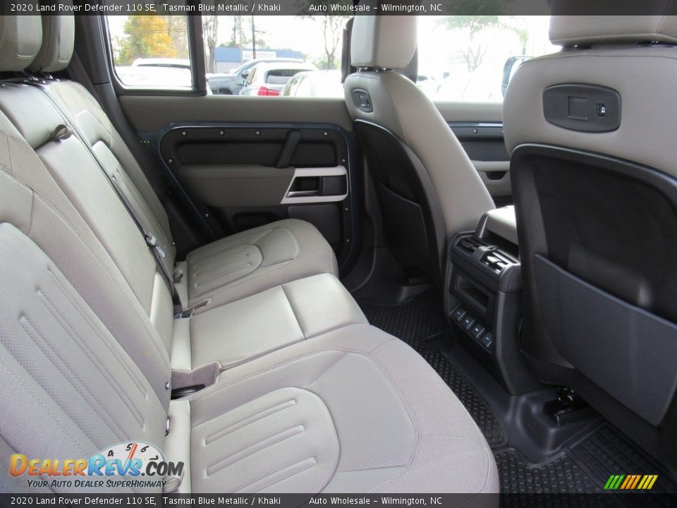 2020 Land Rover Defender 110 SE Tasman Blue Metallic / Khaki Photo #14