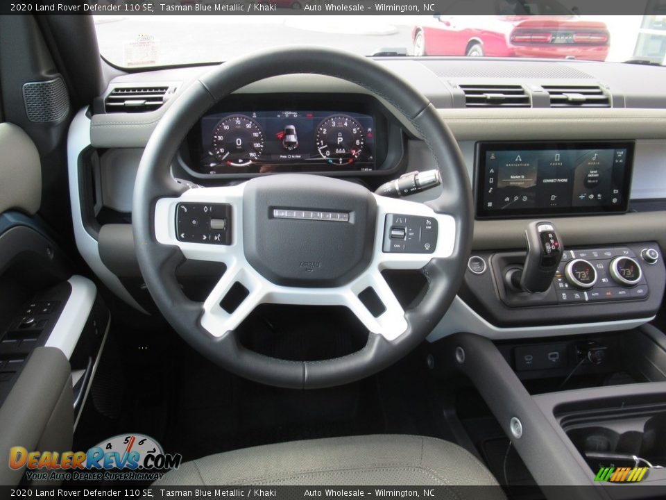 2020 Land Rover Defender 110 SE Tasman Blue Metallic / Khaki Photo #15