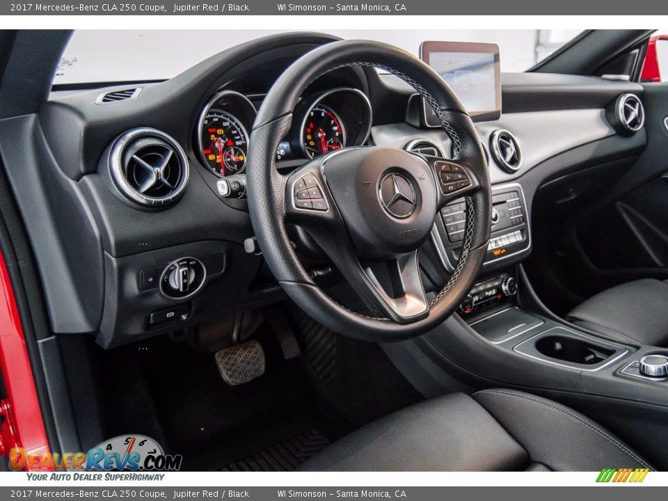 2017 Mercedes-Benz CLA 250 Coupe Jupiter Red / Black Photo #21