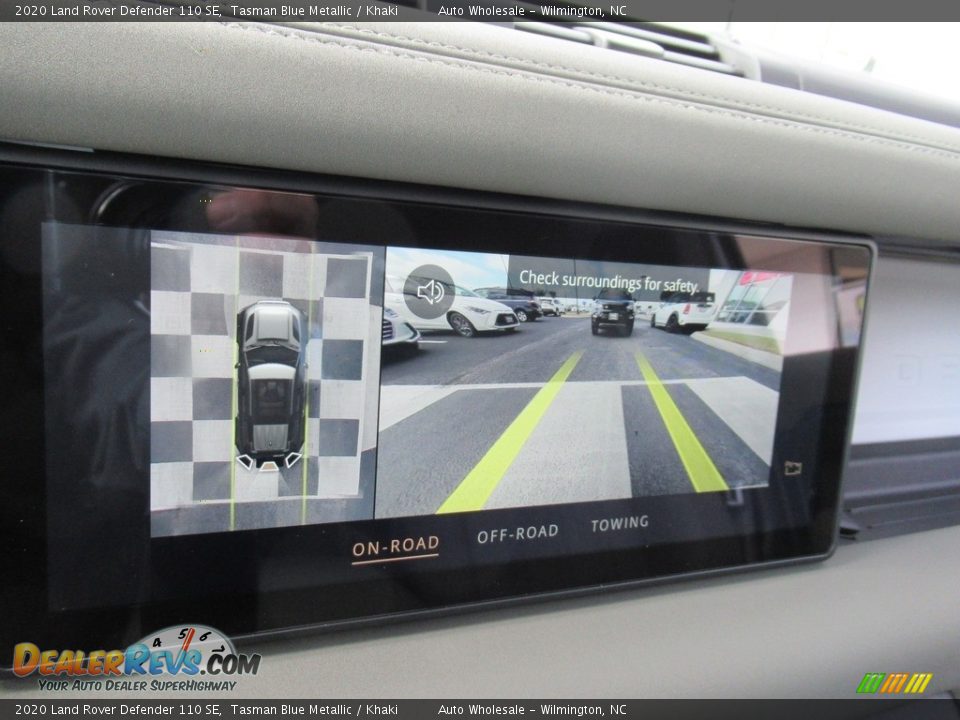 2020 Land Rover Defender 110 SE Tasman Blue Metallic / Khaki Photo #18