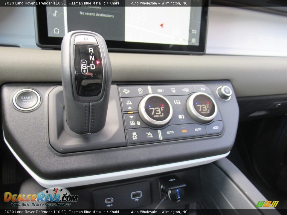 2020 Land Rover Defender 110 SE Tasman Blue Metallic / Khaki Photo #19