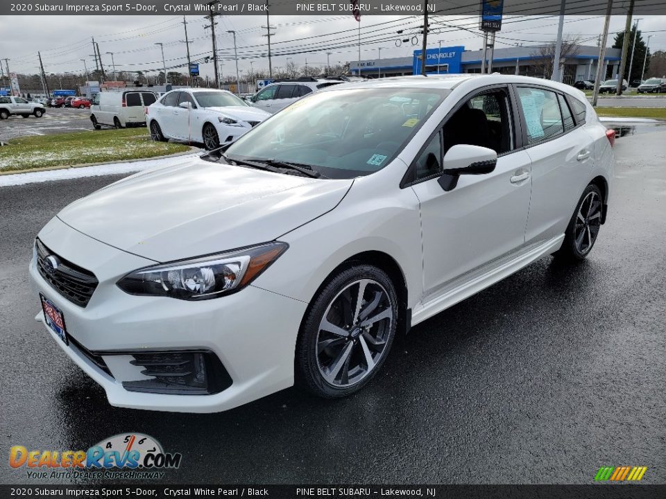 2020 Subaru Impreza Sport 5-Door Crystal White Pearl / Black Photo #15