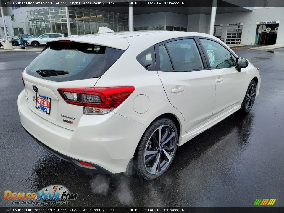 2020 Subaru Impreza Sport 5-Door Crystal White Pearl / Black Photo #20