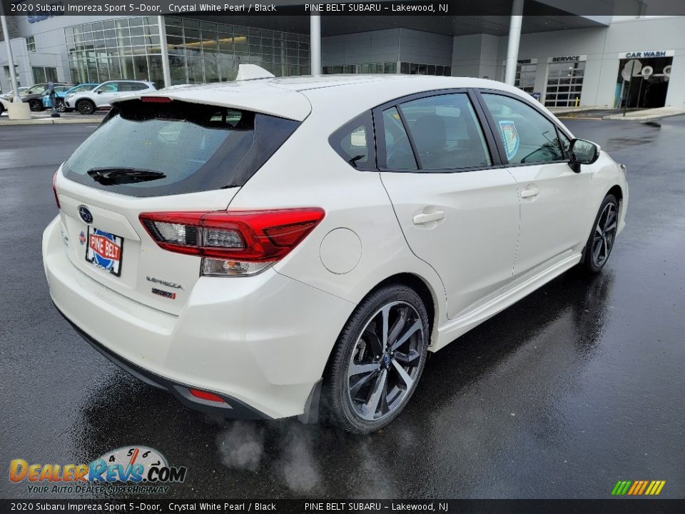 2020 Subaru Impreza Sport 5-Door Crystal White Pearl / Black Photo #20