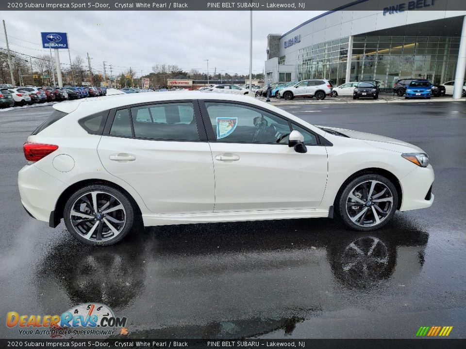 2020 Subaru Impreza Sport 5-Door Crystal White Pearl / Black Photo #21