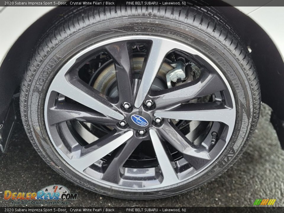 2020 Subaru Impreza Sport 5-Door Crystal White Pearl / Black Photo #30