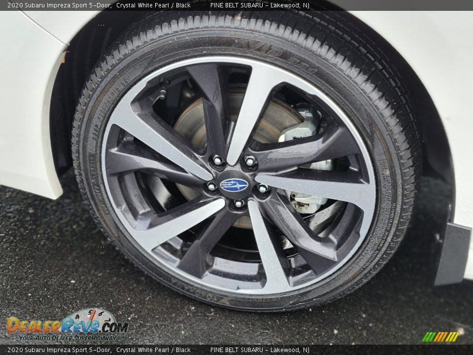 2020 Subaru Impreza Sport 5-Door Crystal White Pearl / Black Photo #33